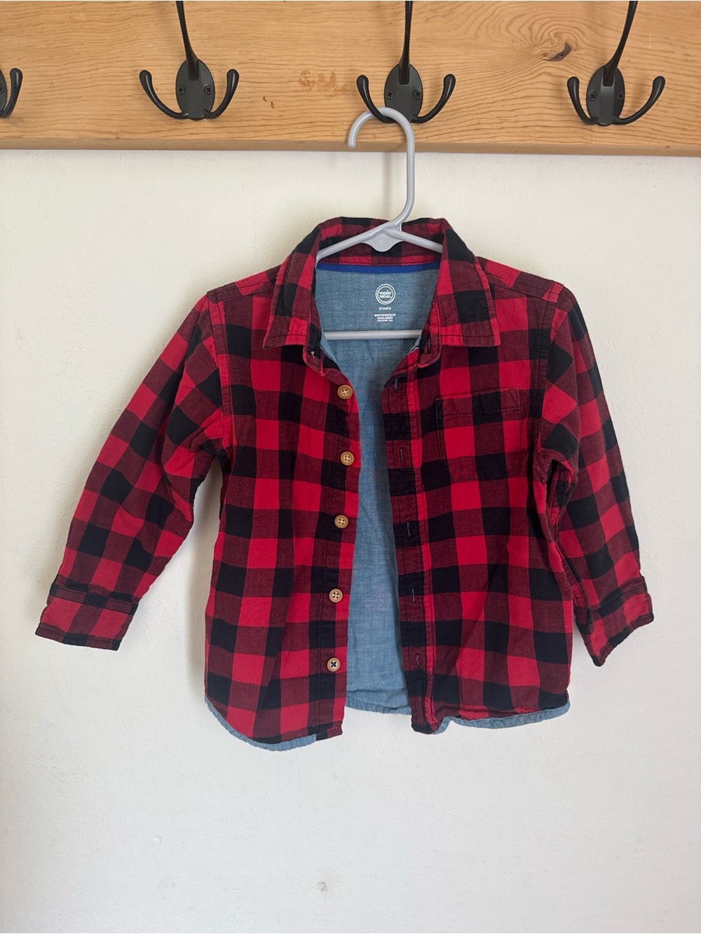 Plaid Button-Down Shirt